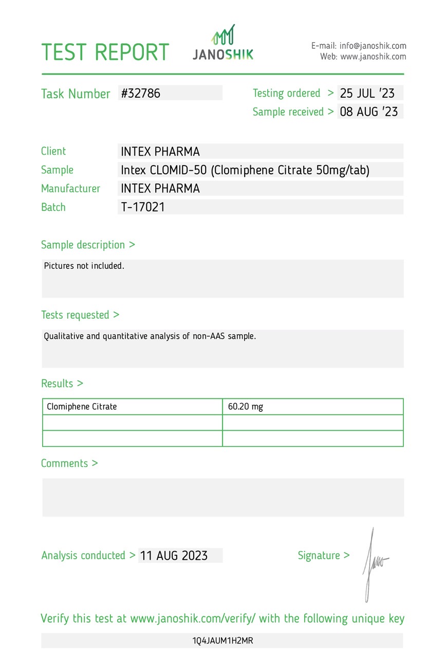 Intex Clomid - Image 2