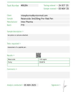 Alternative view of Intex Retatrutide Prefilled Pen